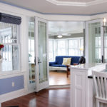kitchen living with french doors